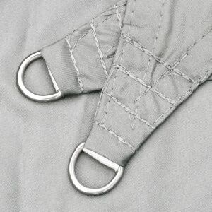 vidaXL Sun Shade Sail Light Grey 4x4x4 m - Sun Shade Sail vidaXL Sun Shade Sail Light Grey 4x4x4 m - Sun Shade Sail