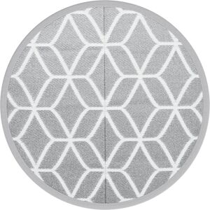 vidaXL Arakil Grey & White Outdoor Carpet - Outdoor Rug vidaXL Arakil Grey & White Outdoor Carpet - Outdoor Rug