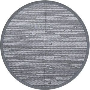 vidaXL Outdoor Carpet Grey Ø200 cm PP - Outdoor Carpet vidaXL Outdoor Carpet Grey Ø200 cm PP - Outdoor Carpet