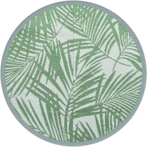 VIDAXL Vihreä Ulkokäytön Matto Ø200cm - UV-suojattu & Käännettävä VIDAXL Vihreä Ulkokäytön Matto Ø200cm - UV-suojattu & Käännettävä