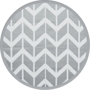 vidaXL Outdoor Carpet Grey Ø120 cm - Outdoor Carpet vidaXL Outdoor Carpet Grey Ø120 cm - Outdoor Carpet