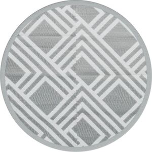 vidaXL Grey Outdoor Carpet - 120 cm Garden Rug - UV-resistant, Durable, Patio Mat vidaXL Grey Outdoor Carpet - 120 cm Garden Rug - UV-resistant, Durable, Patio Mat