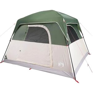 vidaXL Barraca de camping 4 Pessoas Verde Impermeável - Barraca de camping vidaXL Barraca de camping 4 Pessoas Verde Impermeável - Barraca de camping