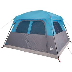vidaXL Family Tent Blue Waterproof - Family Tent vidaXL Family Tent Blue Waterproof - Family Tent