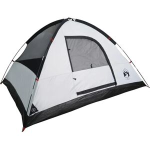 vidaXL White Dome Family Tent - Waterproof 6-Person Camping vidaXL White Dome Family Tent - Waterproof 6-Person Camping