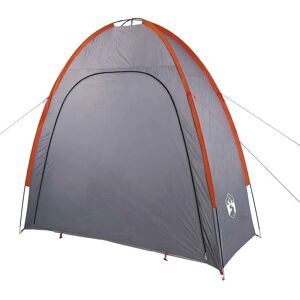 vidaXL Side Tent Grey and Orange Waterproof - Storage Tent vidaXL Side Tent Grey and Orange Waterproof - Storage Tent
