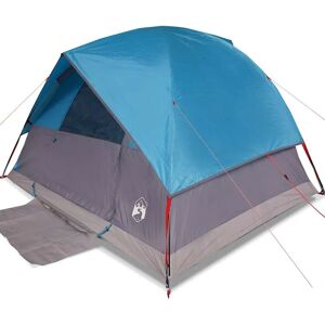 vidaXL Family Tent 6-Person Waterproof Blue - Tent vidaXL Family Tent 6-Person Waterproof Blue - Tent
