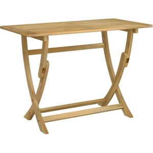 vidaXL Garden Table - Acacia Wood Foldable 110x55x75cm vidaXL Garden Table - Acacia Wood Foldable 110x55x75cm