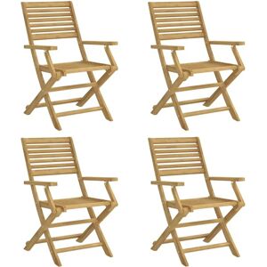 vidaXL Gartensessel - Akazienholz - Klappbarer Stuhl vidaXL Gartensessel - Akazienholz - Klappbarer Stuhl