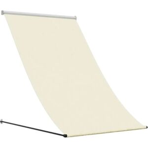 vidaXL Markise - uittrekbaar - 150x150 - cm - stof - en - staal - crèmekleurig - Markise vidaXL Markise - uittrekbaar - 150x150 - cm - stof - en - staal - crèmekleurig - Markise