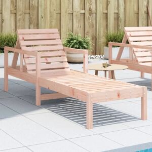 vidaXL Sun Lounger 199.5x62x55 cm Solid Wood Douglas - Sun Bed vidaXL Sun Lounger 199.5x62x55 cm Solid Wood Douglas - Sun Bed