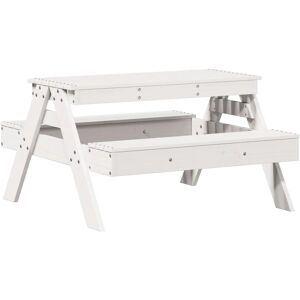 VidaXL Outdoor Table - Kids Picnic Solid Wood Pine 88x97x52cm VidaXL Outdoor Table - Kids Picnic Solid Wood Pine 88x97x52cm