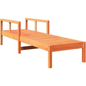 vidaXL 844642 outdoor chair Lounge Padded seat Pinewood Brown - outdoor chair vidaXL 844642 outdoor chair Lounge Padded seat Pinewood Brown - outdoor chair