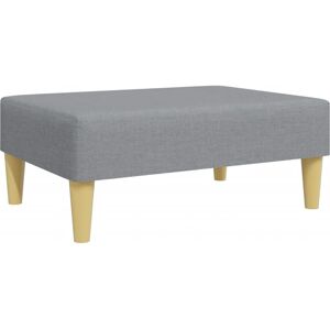 VidaXL Puf - Moderne Lysegrå Ottoman VidaXL Puf - Moderne Lysegrå Ottoman
