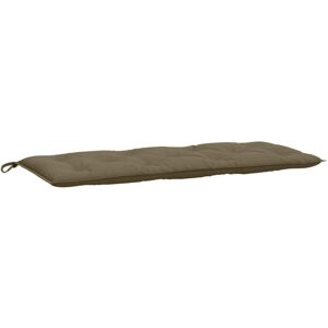 vidaXL Gartenbankkissen - Melange Taupe - 120x50x7 cm - Gartenbank vidaXL Gartenbankkissen - Melange Taupe - 120x50x7 cm - Gartenbank