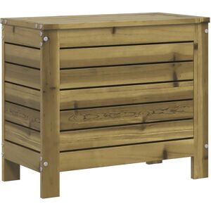 vidaXL outdoor bench - Impregnated pine wood - Garden Footstool - Garden Furniture vidaXL outdoor bench - Impregnated pine wood - Garden Footstool - Garden Furniture