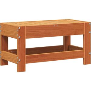 VidaXL Outdoor Bench - Pine Wood - Rustic Design - Garden Seating VidaXL Outdoor Bench - Pine Wood - Rustic Design - Garden Seating