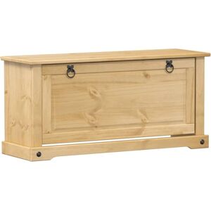 vidaXL 487804 Szafka na buty z drewna sosnowego brązowa - Mebel vidaXL 487804 Szafka na buty z drewna sosnowego brązowa - Mebel