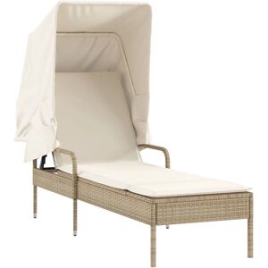 vidaXL Outdoor Chair - Verstellbare Rückenlehne - Creme - Gartenstuhl vidaXL Outdoor Chair - Verstellbare Rückenlehne - Creme - Gartenstuhl