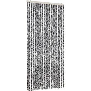 vidaXL Fly Curtain Fly Screen Grey, Black & White - Insect Barrier 90x200cm vidaXL Fly Curtain Fly Screen Grey, Black & White - Insect Barrier 90x200cm