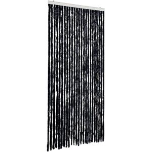 vidaXL Fly Curtain Door Curtain Fly Screen Anthracite - 100x230 cm Chenille vidaXL Fly Curtain Door Curtain Fly Screen Anthracite - 100x230 cm Chenille