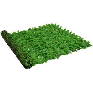 vidaXL Green Leaves Balcony Privacy Screen - Privacy Screen vidaXL Green Leaves Balcony Privacy Screen - Privacy Screen