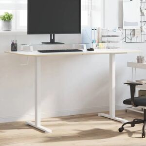 vidaXL White Adjustable Standing Desk Frame - Desk vidaXL White Adjustable Standing Desk Frame - Desk