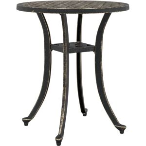 vidaXL Table de jardin - Aluminium moulé, 48x53cm - Mobilier extérieur - Publicité vidaXL Table de jardin - Aluminium moulé, 48x53cm - Mobilier extérieur - Publicité