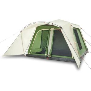 vidaXL Family Tent with Porch 9-Person Green - Family Tent vidaXL Family Tent with Porch 9-Person Green - Family Tent