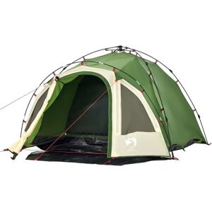 vidaXL Camping Tent Dome 3-Person Lightweight Green - Camping Tent vidaXL Camping Tent Dome 3-Person Lightweight Green - Camping Tent
