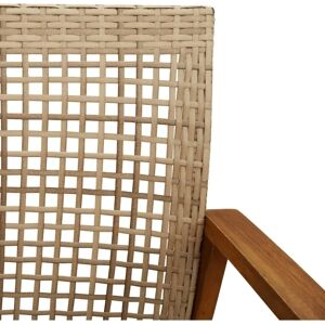 vidaXL Outdoor Bench Rattan Steel - Outdoor Furniture vidaXL Outdoor Bench Rattan Steel - Outdoor Furniture