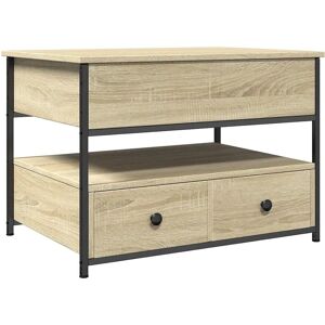 vidaXL Black Lift-Top Coffee Table 70x50x50 - Coffee Table vidaXL Black Lift-Top Coffee Table 70x50x50 - Coffee Table