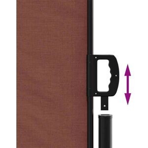 vidaXL Retractable Side Awning - 120x300 cm - Brown vidaXL Retractable Side Awning - 120x300 cm - Brown