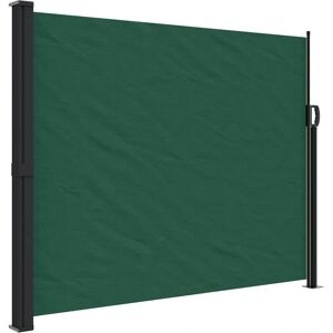 vidaXL Retractable Side Awning Dark Green 170x300 cm - Outdoor Privacy Screen vidaXL Retractable Side Awning Dark Green 170x300 cm - Outdoor Privacy Screen