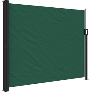 vidaXL Retractable Side Awning Dark Green 170x300 cm - Outdoor Privacy Screen vidaXL Retractable Side Awning Dark Green 170x300 cm - Outdoor Privacy Screen