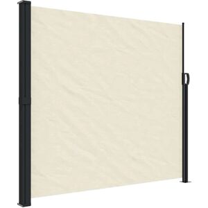 vidaXL Retractable Side Awning - Cream - Privacy Shade - 180x300 cm vidaXL Retractable Side Awning - Cream - Privacy Shade - 180x300 cm