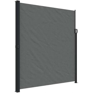 Toldo lateral retráctil vidaXL - 220x500 cm - Antracita Toldo lateral retráctil vidaXL - 220x500 cm - Antracita