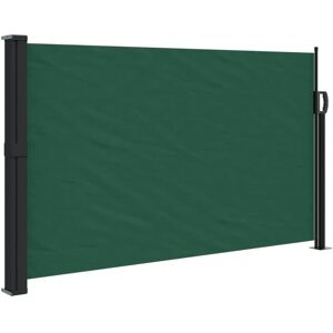 vidaXL Retractable Side Awning Dark Green 120x600 cm - Retractable Side Awning vidaXL Retractable Side Awning Dark Green 120x600 cm - Retractable Side Awning