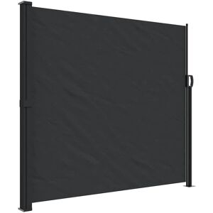 vidaXL Tenda Da Sole Laterale Retrattile Nera 180x600 Cm - Tenda Laterale - Publicité vidaXL Tenda Da Sole Laterale Retrattile Nera 180x600 Cm - Tenda Laterale - Publicité