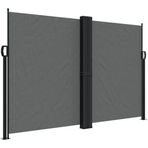 vidaXL 160 x 600 cm Retractable Side Awning - Side Awning vidaXL 160 x 600 cm Retractable Side Awning - Side Awning