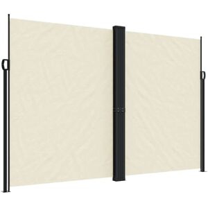 vidaXL 220x1000 cm Crème Udløselig Side Markise - Side Markise vidaXL 220x1000 cm Crème Udløselig Side Markise - Side Markise