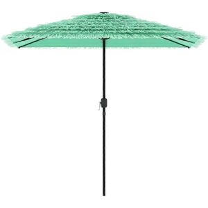 vidaXL Garden Parasol Steel Pole Green 248x248x248 cm - Garden Parasol vidaXL Garden Parasol Steel Pole Green 248x248x248 cm - Garden Parasol