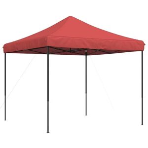 vidaXL Burgundy Foldable Party Tent Pop-Up 292x292x315cm - Party Tent vidaXL Burgundy Foldable Party Tent Pop-Up 292x292x315cm - Party Tent