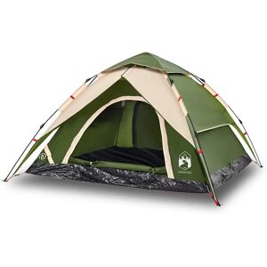 vidaXL Camping Tent Dome Green Quick Release - Camping Tent vidaXL Camping Tent Dome Green Quick Release - Camping Tent