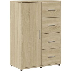 vidaXL Sonoma Oak Sideboard - Storage Cabinet & Highboard vidaXL Sonoma Oak Sideboard - Storage Cabinet & Highboard