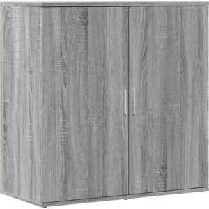 vidaXL Grey Sonoma Sideboard - Storage Cupboard, Highboard, 79x38x80 cm vidaXL Grey Sonoma Sideboard - Storage Cupboard, Highboard, 79x38x80 cm