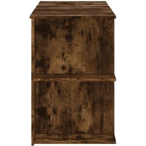 vidaXL 840552 Smoked Oak Desk - Desk vidaXL 840552 Smoked Oak Desk - Desk