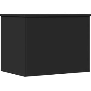 vidaXL Storage Box Black - Engineered Wood - 60x42x46 cm - Storage Type vidaXL Storage Box Black - Engineered Wood - 60x42x46 cm - Storage Type