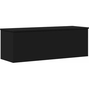 vidaXL Storage Box Black 102x35x35 cm - Storage Box vidaXL Storage Box Black 102x35x35 cm - Storage Box
