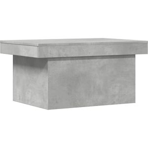 vidaXL Grey Concrete Engineered Wood Coffee Table - 80x55x40 cm vidaXL Grey Concrete Engineered Wood Coffee Table - 80x55x40 cm